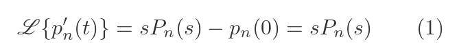 Laplace transform of t to the power n
