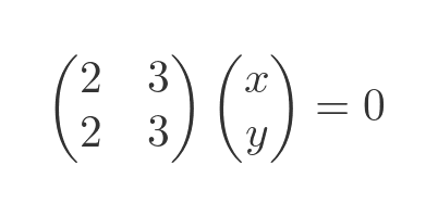 Solving 2D matrix