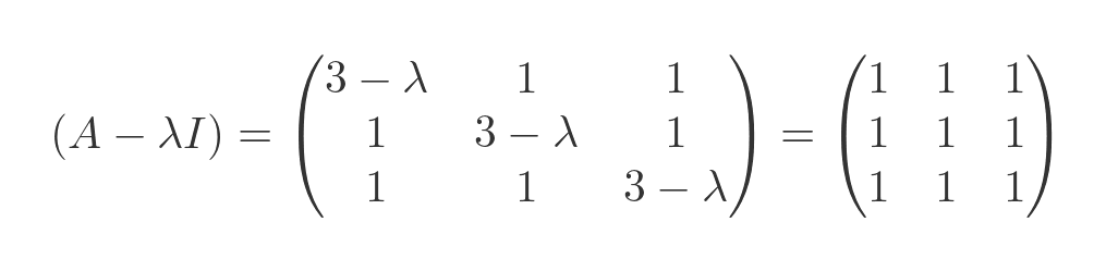 Solving 3D matrix