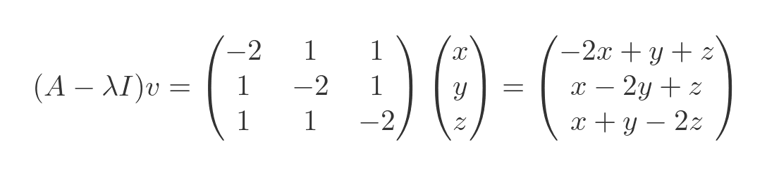 Solving 3D matrix