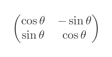 Matrix rotation