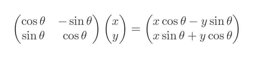 Matrix rotation