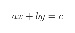 Matrix solution - 2 variables