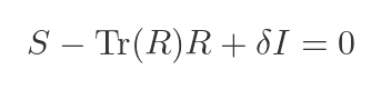 Finding R in terms of S