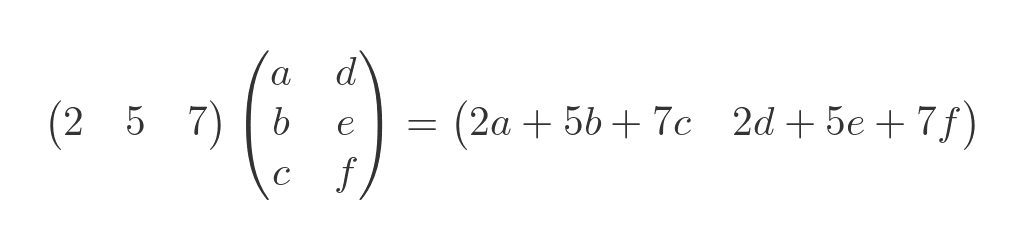 Matrix multiplication