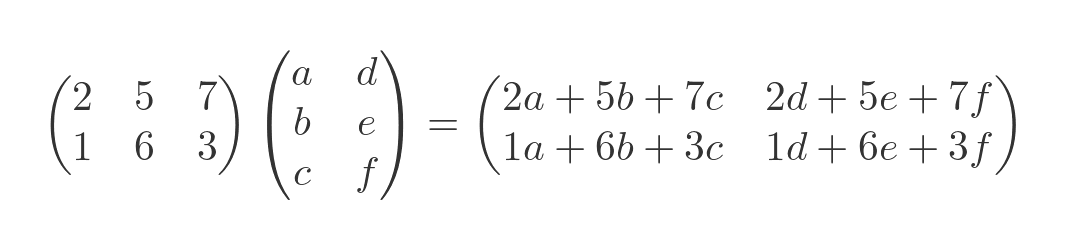 Matrix multiplication