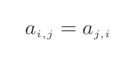 Symmetric matrix