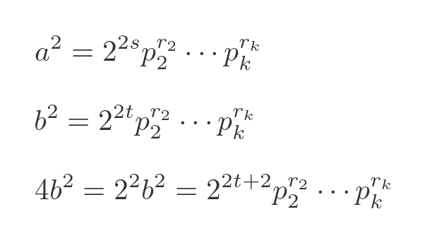 Proof for square root 4