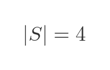 Cardinality of set of numbers