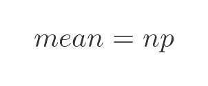 Binomial mean