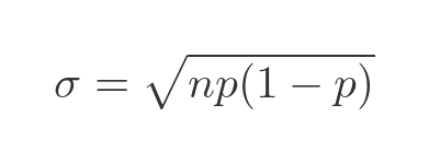 Binomial sd