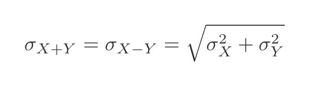 Combining normal distributions