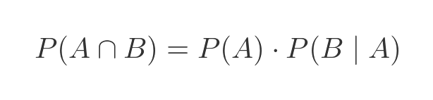 Probability formula