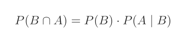 Probability formula