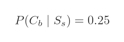 Probability formula