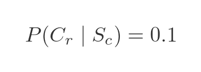 Probability formula