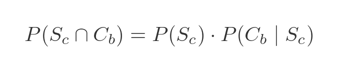 Probability formula