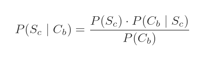 Probability formula